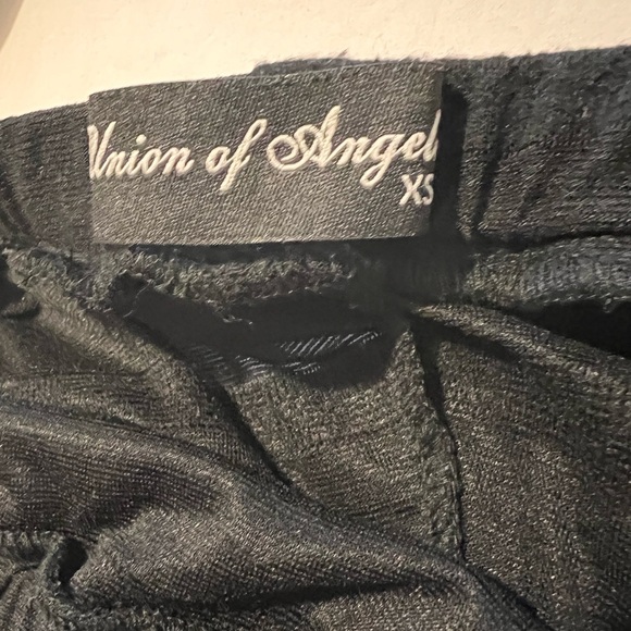 Extra Long Union of Angels Chic Black Ruffled Maxi Skirt - Picture 6 of 8